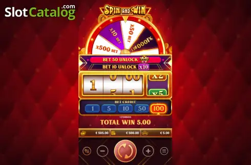 Скрин3. Spin and Win (Fastspin) слот