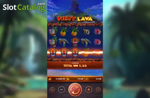 Скрин3. Fiery Lava слот