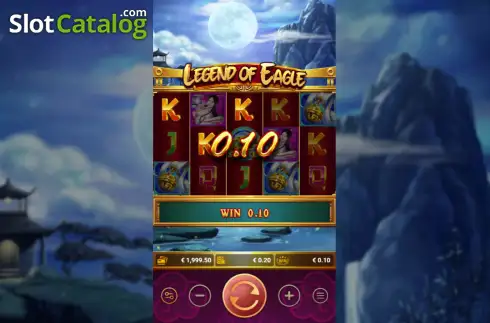 Скрин3. Legend of Eagle слот