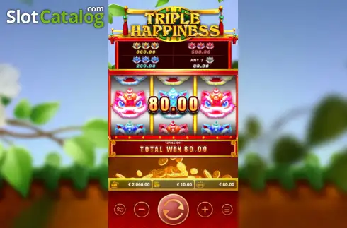 Скрин3. Triple Happiness слот