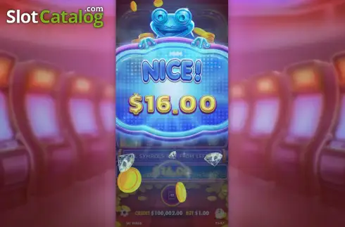 Скрин8. Wealthy Frog слот