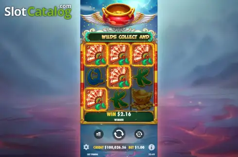 Скрин4. Lucky Phoenix (Fat Panda) слот