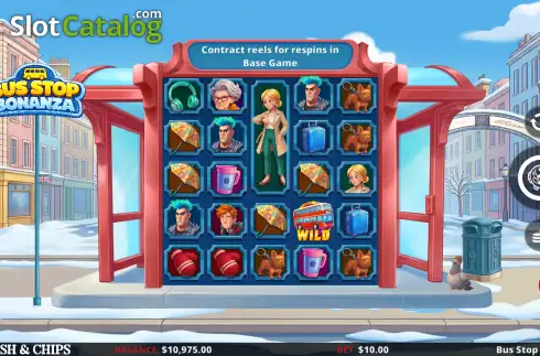 Скрин2. Bus Stop Bonanza слот