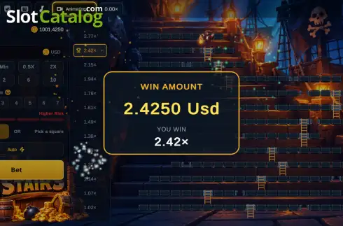 Скрин3. Stairs (Flappybet) слот