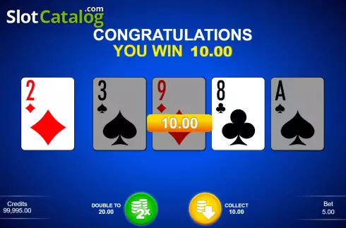 Скрин3. Tens or Better - Power Poker (Flip Five Gaming) слот