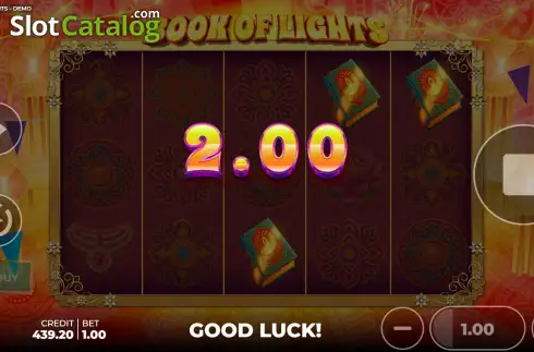 Скрин3. Book of Lights слот