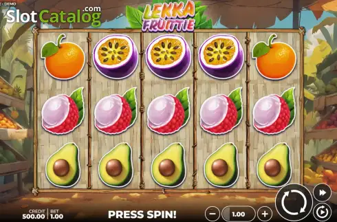 Скрин2. Lekka Fruittie слот
