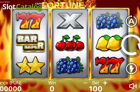 Скрин2. Fortune 27 слот