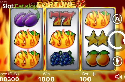 Скрин3. Fortune 27 слот