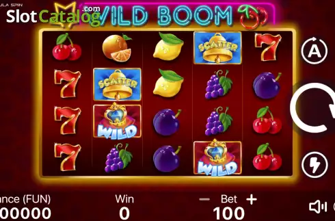Скрин2. Wild Boom слот