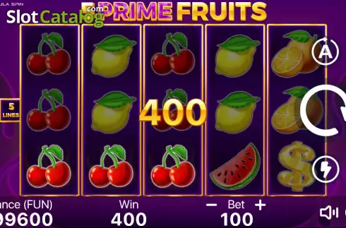 Скрин3. 5 Prime Fruits слот