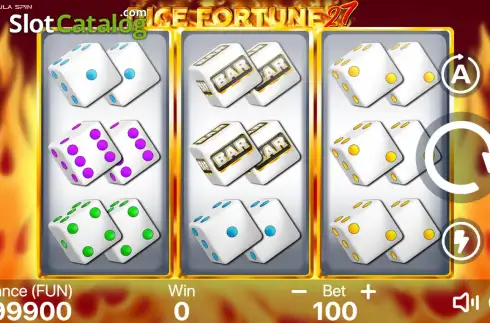Скрин2. Dice Fortune 27 слот