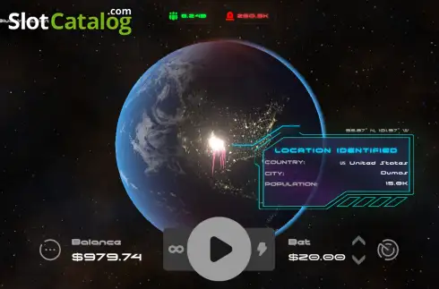 Скрин3. Planet Blue Invasion слот
