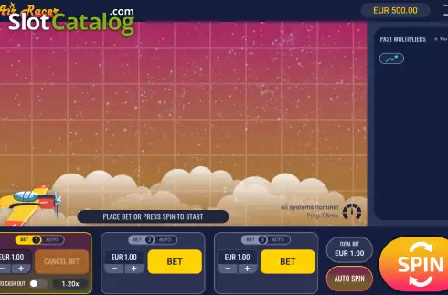 Скрин4. Air Racer слот
