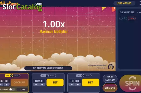 Скрин5. Air Racer слот