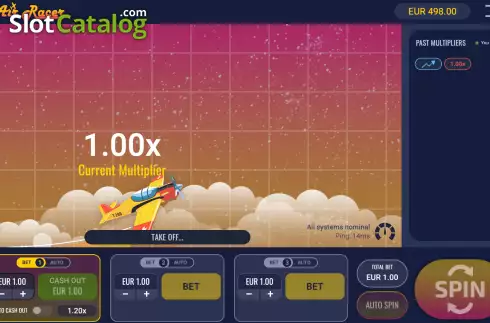 Скрин6. Air Racer слот