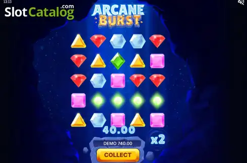 Скрин2. Arcane Burst слот