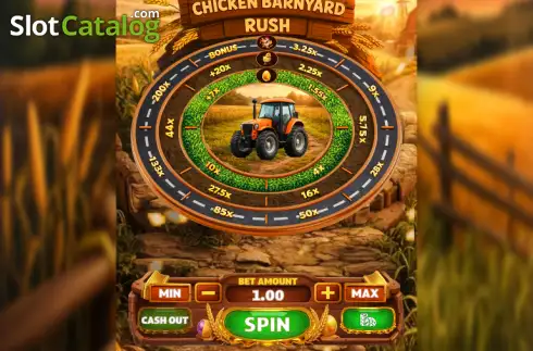 Скрин2. Chicken Barnyard Rush слот