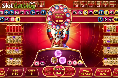 Скрин2. Fortune Bingo Tiger слот