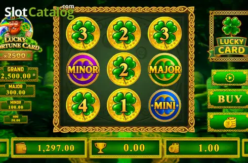 Скрин2. Lucky Fortune Card слот