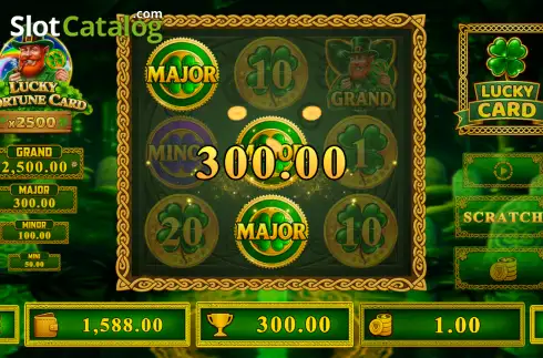 Скрин3. Lucky Fortune Card слот