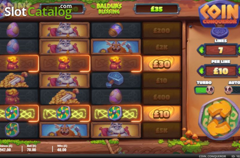 Скрин5. Coin Conqueror слот