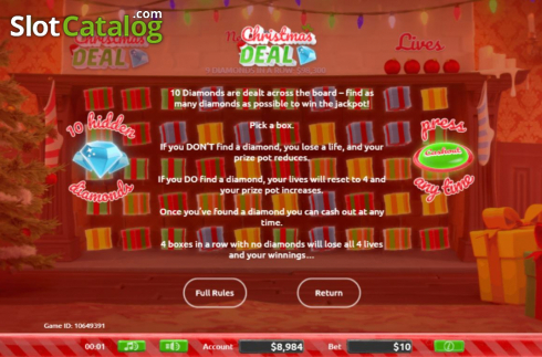 Скрин7. Christmas Deal слот