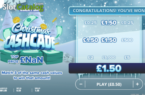 Скрин3. Lucky Day - Christmas (G.Games) слот