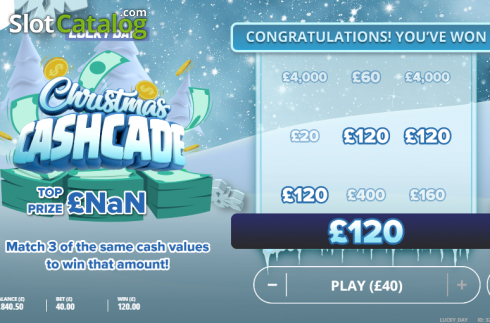 Скрин4. Lucky Day - Christmas (G.Games) слот