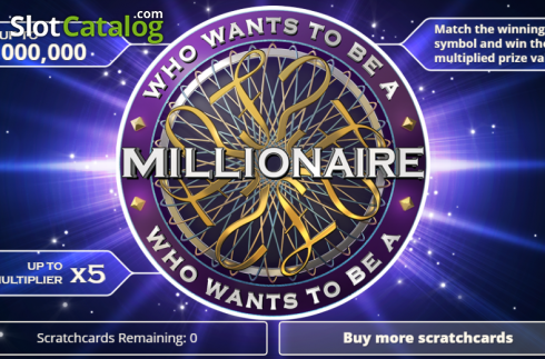 Скрин2. Who wants to be a millionaire (G.Games) слот