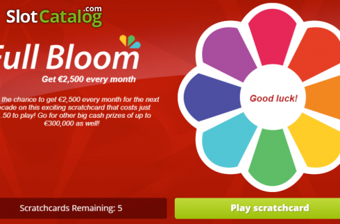 Скрин2. Full Bloom слот