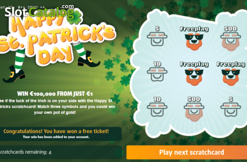 Скрин4. Happy St. Patrick's Day слот
