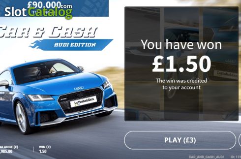 Скрин4. Car & Cash - Audi слот