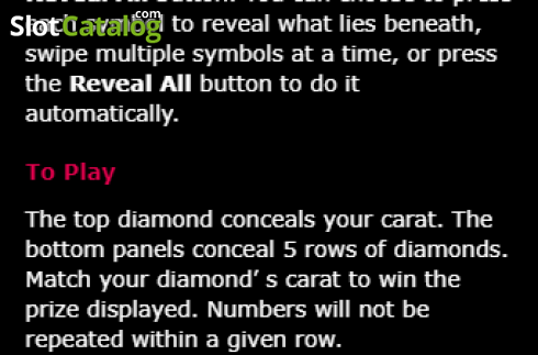 Скрин6. Diamond (G.Games) слот