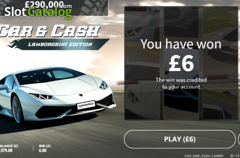 Скрин4. Car & Cash - Lamborghini слот