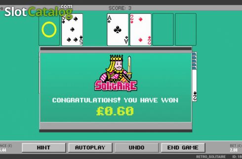 Скрин5. Retro Solitaire слот