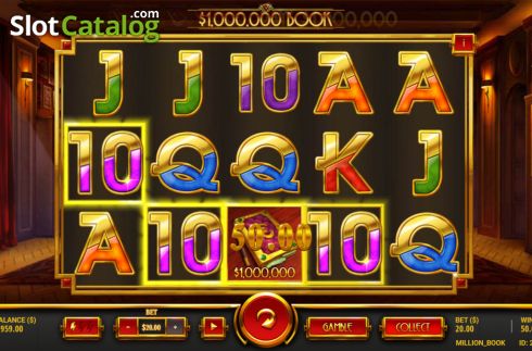 Скрин3. Million Book слот