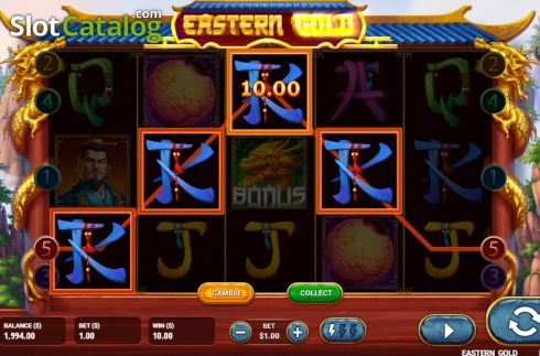 Скрин3. Eastern Gold слот