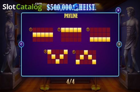 Скрин8. 500K Heist слот