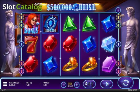 Скрин2. 500K Heist слот