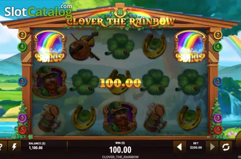 Скрин3. Clover the Rainbow слот