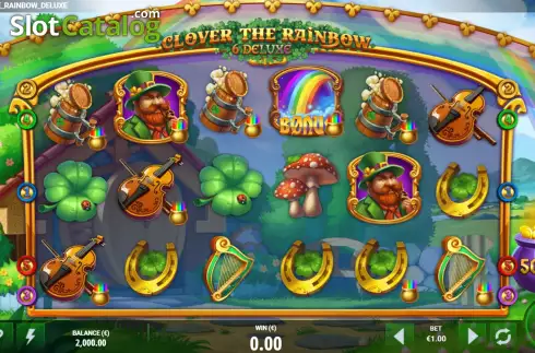 Скрин3. Clover the Rainbow Deluxe слот