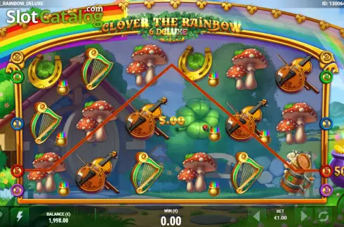 Скрин4. Clover the Rainbow Deluxe слот