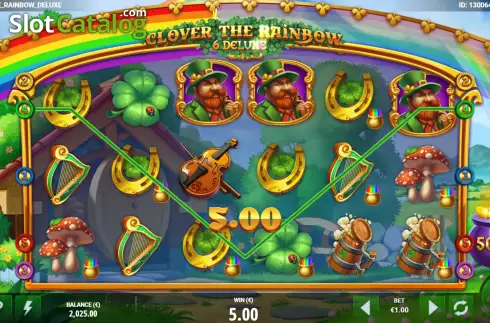 Скрин5. Clover the Rainbow Deluxe слот