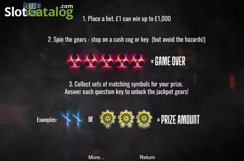 Скрин9. Gears of Fortune слот