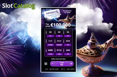 Скрин4. Fortune (G.Games) слот