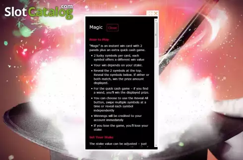 Скрин7. Magic слот