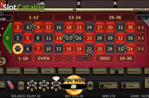 Скрин2. Fashiontv Roulette слот