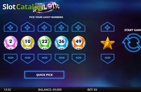 Скрин2. Spinlotto слот