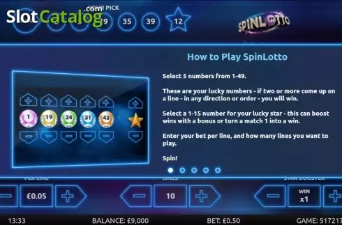 Скрин5. Spinlotto слот